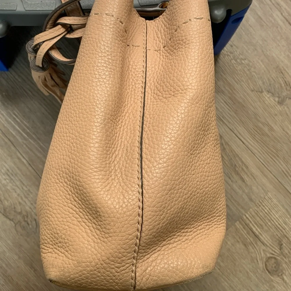 Tory Burch Tan Leather Purse - Picture 8 of 14